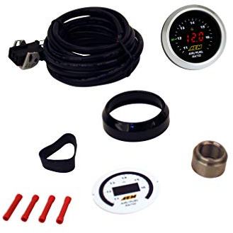 AEM 30-4110NS Calibro digitale a banda larga UEGO senza sensore, nero, 6