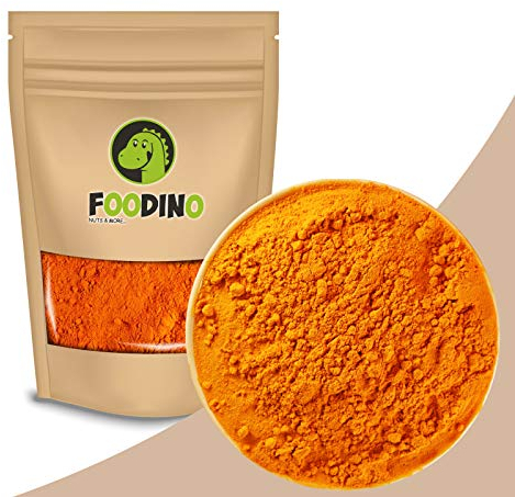 Kurkuma gemahlen naturbelassen Curcuma Pulver Gewürz Curcumin Gelbwurz ungeschwefelt unbehandelt ohne Zucker vegan Kurkuma Wurzel 500g - 5kg wiederverschließbar Premium Qualität FOODINO (5kg)