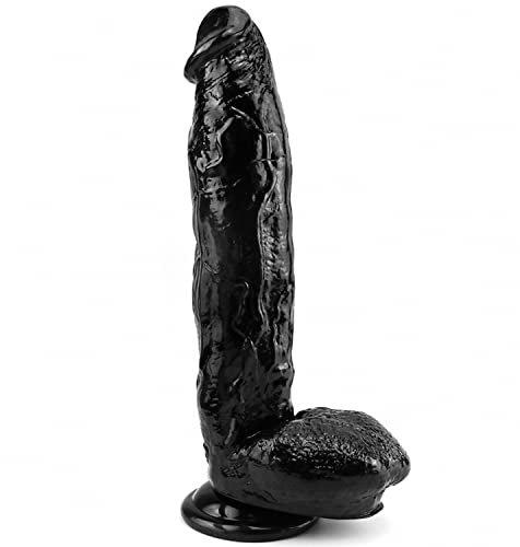 Realistischer Dildo XXL 27x5,5cm Großer Dildo mit Doppelschicht-Konstruktion mit leistungsstarken Saugnäpfen, Echter Analdildo Butt Plug Männlich Lesben Sex Paar Spielzeug