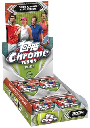 2024 Topps Chrome Hobby Tennis Box