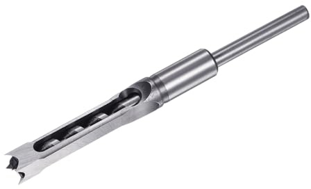 QUARKZMAN Mèche À Trou Carré 14mm(9/16) Acier Rapide Mortaiseuse Creuse Pour Menuiserie Charpente Machine À Mortaise Tenon