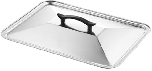 HIAKDOFT Abdeckhaube Für Grillplatte Aus Lebensmittel Abdeckung Rechteckiger Tablettdeckel Geschirrschutz Küchentabletts Abdeckung Ölbeständig Grillplattenabdeckung