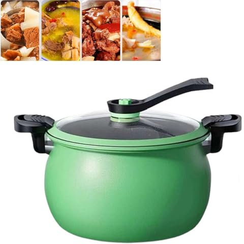 Autocuiseur électrique 8 L - Cuisson rapide multifonction pour repas familiaux, soupes et ragoûts, micro autocuiseur grande capacité