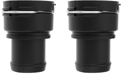 Briny River 2 Bridas de Refrigerante para Radiador 3B0122291C 7M3122291 Compatible con VW Y Compatible con Audi.