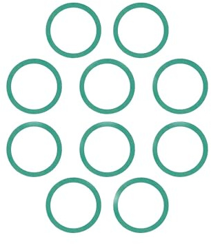tecuro 10 x HD-Pressdichtung 1 Zoll (21 x 30 x 2,00 mm) für Überwurfmuttern