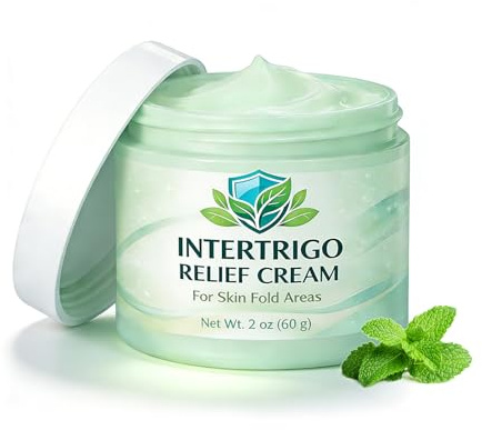 Tfnovg Intertrigo Cream - Intertrigo Barrier Cream With Zinc Oxide & Undecylenic Acid, Helps Support Skin Comfort, Reduce Moisture & Friction - 2 Oz (1, 1)