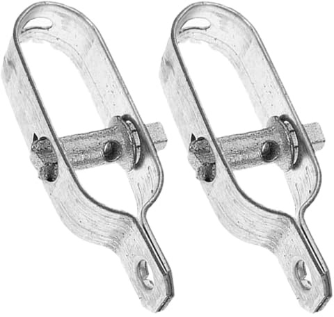 SEWACC Tensor de Alambre de Acero 2 Piezas 100 Mm para Jardín y Cercas, Herramienta Tensora de Alta Resistencia, Tensores de Cable para Cuerda y Vallas Industriales