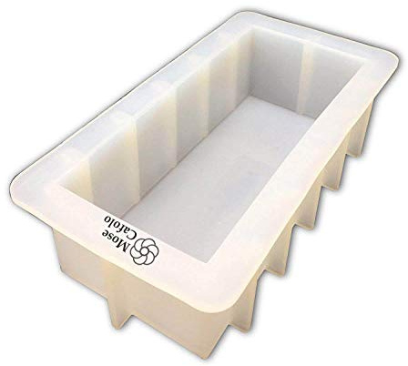 Mose Cafolo Große Seifenform, dicke Lippe, Silikon, rechteckige Form, 1,2 l, DIY, handgefertigte Wirbel, Werkzeuge