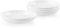 Corelle White Versa Bowls for Pasta, 4 Pack, 30oz Made in The USA | Easy to Clean Bowls are Lightweight | Resistant to Chips & Cracks| Dishwasher and Microwave Safe
