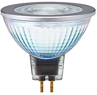 OSRAM Dimmbare MR16 LED Reflektorlampe mit GU5.3 Sockel, Warmweiss (2700K), Glas Spot, 8W, Ersatz für 50W-Reflektorlampe, LED SUPERSTAR MR16 12 V