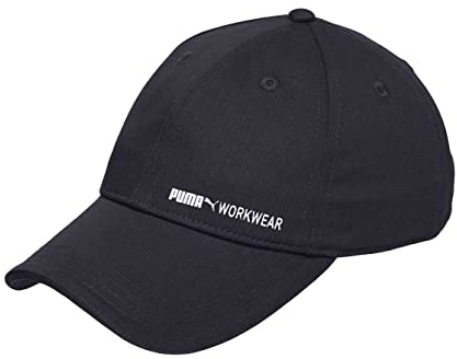 PUMA Work WEAR Unisex Baseballkappe - Mütze Cap mit Schirm und Logo - Größenverstellbar - Carbon