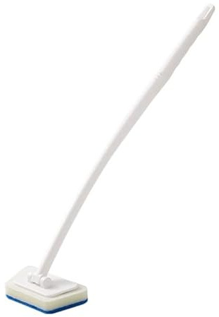 Cepillo de limpieza ajustable con mango largo, ligero, desmontable, cepillo de limpieza de azulejos de baño para bañera, ducha, ducha con mango largo para limpiar azulejos