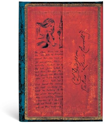 Paperblanks - Faszinierende Handschriften Lewis Carroll Alice im Wunderland - Notizbuch Mini Liniert: Lined Mini (Embellished Manuscripts Collection)