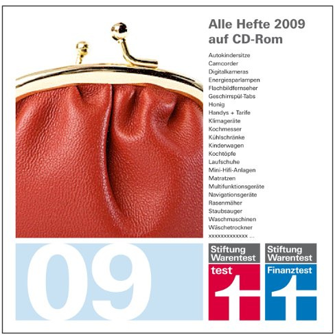 test und Finanztest Archiv CD-Rom 2009: für PC, Mac und Linux: Aktienstrategien, Autokindersitze, Bausparen, Camcorder, Digitalkameras, ... 7und Mac Power PC ab G3/ab OS 10.4.3
