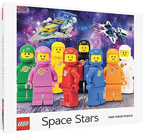 Chronicle Books 9781797214207 Lego Space Stars 1000-Piece Puzzle
