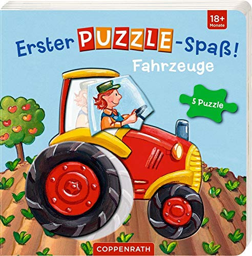 Erster Puzzle-Spaß! Fahrzeuge: 5 Puzzle