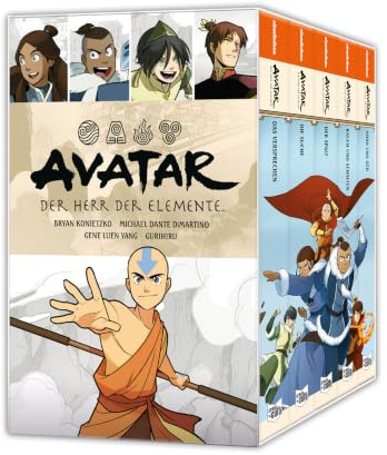 Avatar - Der Herr der Elemente Schuber: Mit den Softcover Sammelbänden 1-5