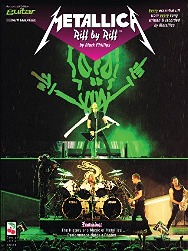 Metallica Riff By Riff (Album): Noten für Gitarre | E-Gitarren-Notenbuch mit TAB und Standardnotation | Mittelstufe | Legendäre Riffs aus fünf klassischen Metallica-Alben mit Kommentaren: Guitar