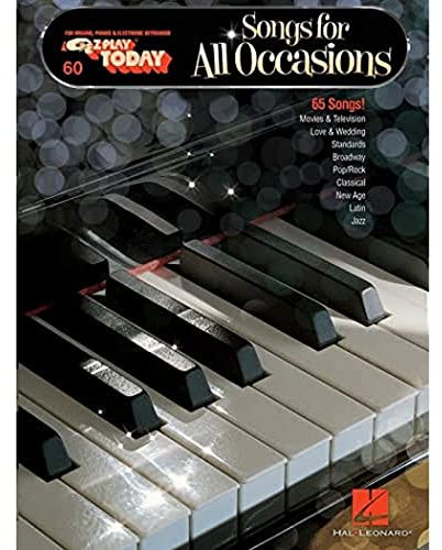 Songs for All Occasions E-Z Play Today Volume 6 - Piano or Keyboard: For Organs, Pianos & Electronic Keyboards: 60