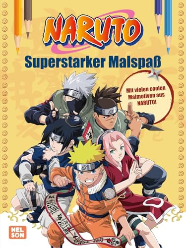 Naruto: Superstarker Malspaß: Mit vielen coolen Malmotiven aus Naruto!