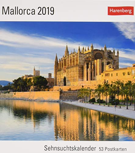 Mallorca - Kalender 2019: Sehnsuchtskalender, 53 Postkarten