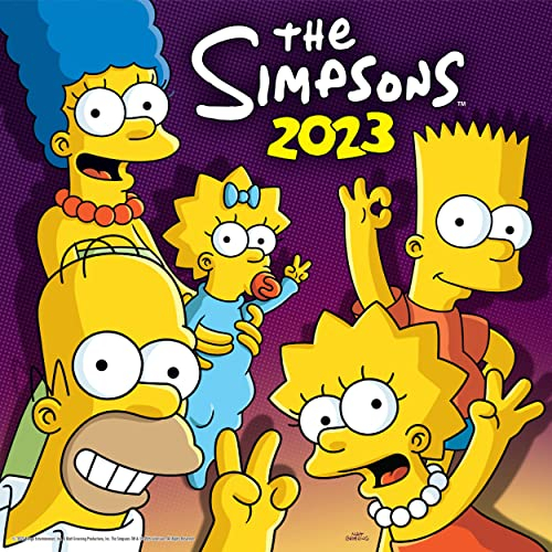 Simpsons – The Simpsons – Die Simpsons 2023 – Wandkalender: Original Danilo-Kalender [Mehrsprachig] [Kalender] (Wall-Kalender)