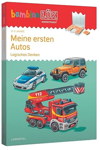 bambinoLÜK-Set: 2/3 Jahre Meine ersten Autos (bambinoLÜK-Sets: Kasten + Übungsheft/e)