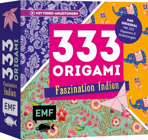 333 Origami – Faszination Indien: Opulente Musterpapiere falten