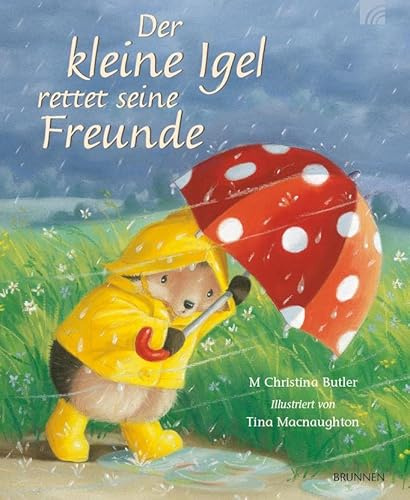 Der kleine Igel rettet seine Freunde: Eine abenteuerliche Herbstgeschichte zum Vorlesen. Ein vergnüglicher Kinderbuch-Klassiker ab 3 aus Christina Butlers Bilderbuch-Reihe