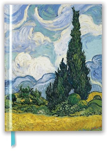 Vincent van Gogh: Wheat Field with Cypresses (Blank Sketch Book) (Luxury Sketch Books)