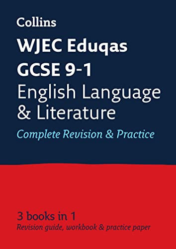 WJEC Eduqas GCSE 9-1 English Language and Literature All-in-One Complete Revision and Practice: Ideal for the 2026 and 2027 exams (Collins GCSE Grade 9-1 Revision)