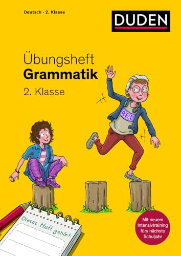 Übungsheft - Grammatik 2.Klasse: Mit Stickern und Lernerfolgskarten (Übungshefte Grundschule Deutsch)