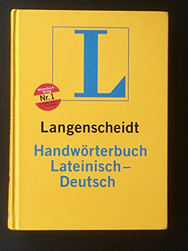 Langenscheidt Handwörterbuch Lateinisch-Deutsch