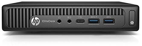 HP EliteDesk 800 G2 Mini Desktop PC, i5 6500T 3.1/2.5GHz, 8GB DDR4, 512GB 3D TLC NAND Solid State Drive, Windows 10 Pro - Plain Boxed (Renewed)