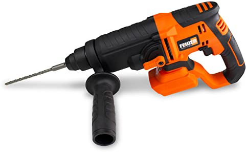 Feider - Marteau Perforateur Sans Fil - 20V Tension 20V Force 2J Mandrin SDS Plus Fréquence 0-5000CPM Métal 13mm Béton 20mm Bois 26mm Jauge Profondeur - FMP20V