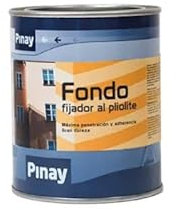 PINAY FIJADOR AL PLIOLITE - imprimación/acabado a base de resinas de pliolite al disolvente para fijar y endurecer fondos porosos y deleznables (4 L)