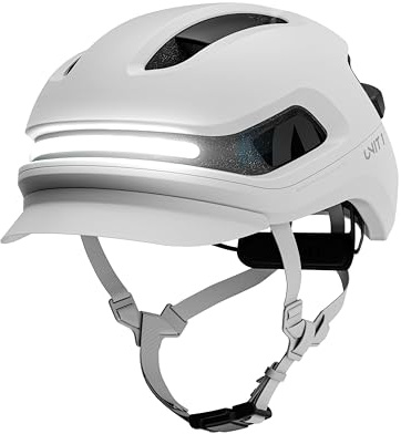 UNIT 1 Aura Smart E-Bike Helm mit Blinkern & Bremslicht | MIPS Smart-Fahrradhelm: Blinker, integrierte Lichter & Sturzerkennung