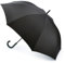 Fulton Typhoon Performance Umbrella, Black, Strong Wind Resistant Frame