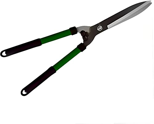 Unibos | Classic Hedge Shears | Garden Shears with Handles | Anti-Slip Grip, Rust-Resistant Steel | Shrubs & Grass | Ergonomic Handles | Sharp Blades | Easy Cutting & Trimming | 54cm