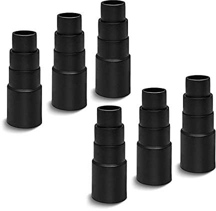 SUpoetry 6 Stück Staubsaugeradapter, Staubsauger Adapter Gummi, Staubsauger Adapter, Universal Staubsauger Adapter, für Werkzeug für Alle Arten Von Saugschnittstellen-Reduzierstücke Von Staubsaugern