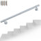 Parpyon® Pasamanos de pared Escalera Tubo pasamanos Producto 100% Italiano Fijación a pared con soporte Kit de montaje fácil DIY escaleras y balaustrada (Blanco, 40 cm)
