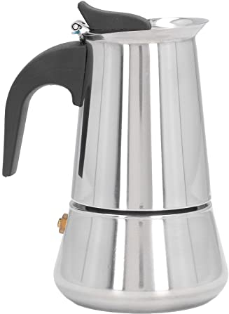 Caffettiera Percolatore, Otufan Mocha Pot Macchina da Caffè Domestica Pentola Italiana Filtro Antigoccia Pot Adatto Per Home Office Cappuccino Mocha Tools(4 servings)