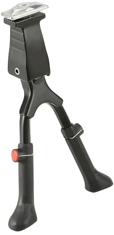 MVTEK Justerbart stativ. Cykelställ i aluminium. Justerbart fäste. Cykelställ med dubbel mittfäste. Komplett med E-cykelplatta.