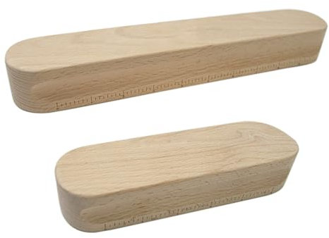 Ukbzxcmws Cortador de madera de mano grande para alisar costuras, 2 tamaños, mazo profesional para coser, planchar y bordar