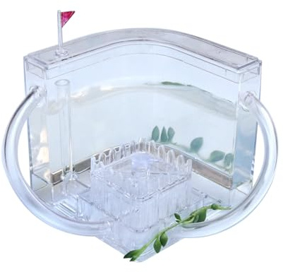 Ant Farm Castle - Einzigartiges Ameisennest -Beobachtungs -Kit | Transluzent Gelnest Lebensraum, STEM -Wissenschaftsexperiment, Ameisenbeobachtungslebensraum Für Kinder, jungenn Und Mädchen