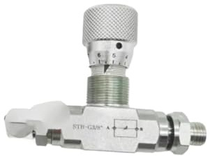 Kit valvola di limitazione idraulica bidirezionale con connettore L08 - Parti dell'impianto idraulico del mini escavatore