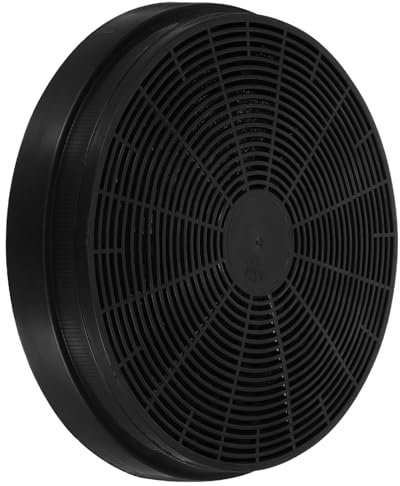 LABRIMP Kitchen Range Hood Filter Screen 6.9 Circular Activated Carbon Grease Catcher, Plastic Oil Smoke Filter Compatible with Most Extractor Hood Models for Kitchen Air Purification