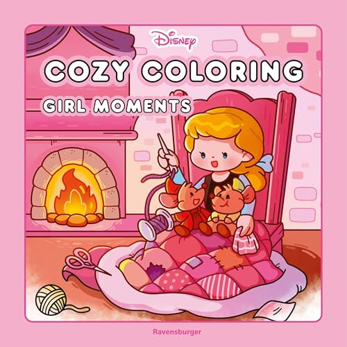 Cozy Coloring Disney - Girl Moments