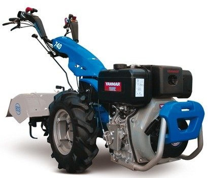 MOTOCOLTIVATORE BCS 740 CON MOT. YANMAR LN100 10HP DIESEL - SENZA FRESA