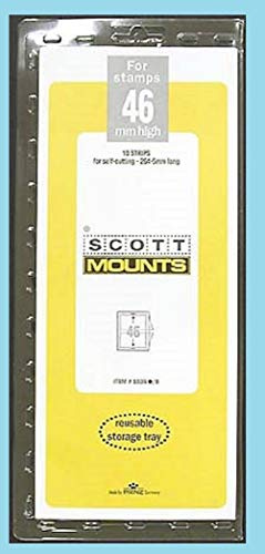 Scott or Prinz 46x265 Black Strip Stamp Mounts Scott # 1036B